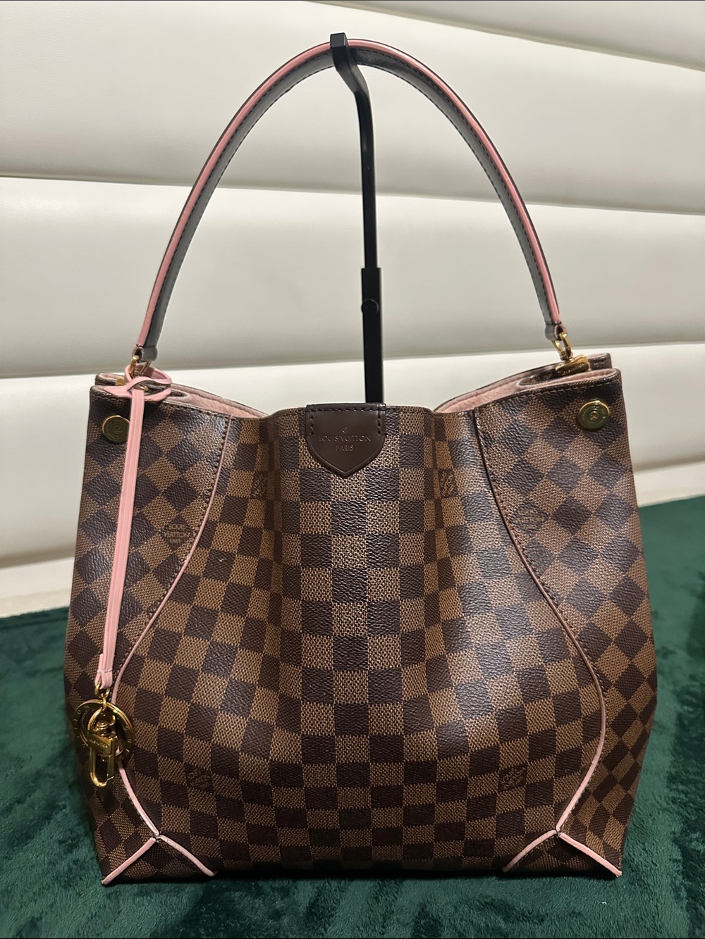 Louis Vuitton Damier Caissa Hobo Bag - Picture 1 of 15